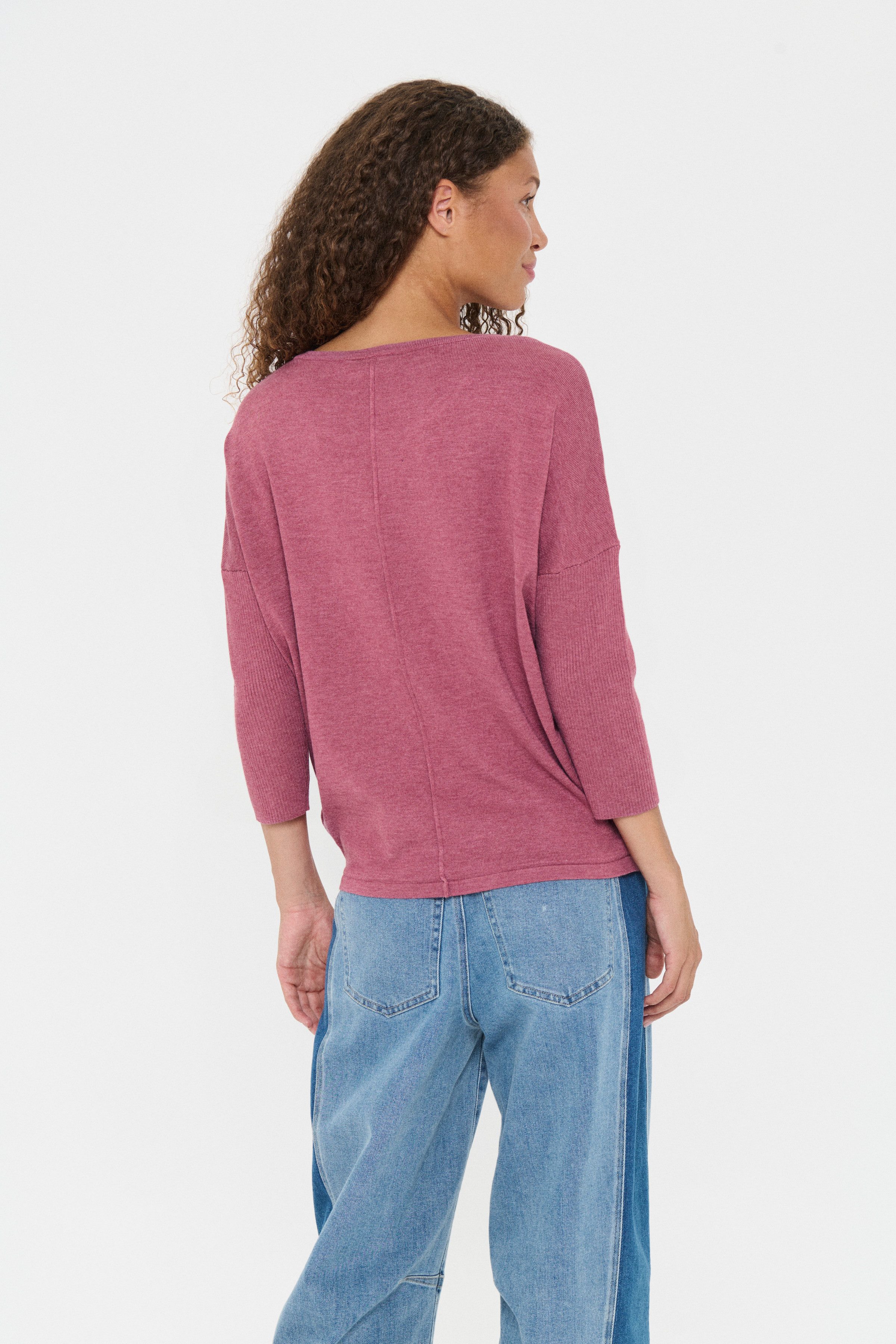 Saint Tropez Rundhalspullover A2561, MilaSZ R-Neck günstig online kaufen