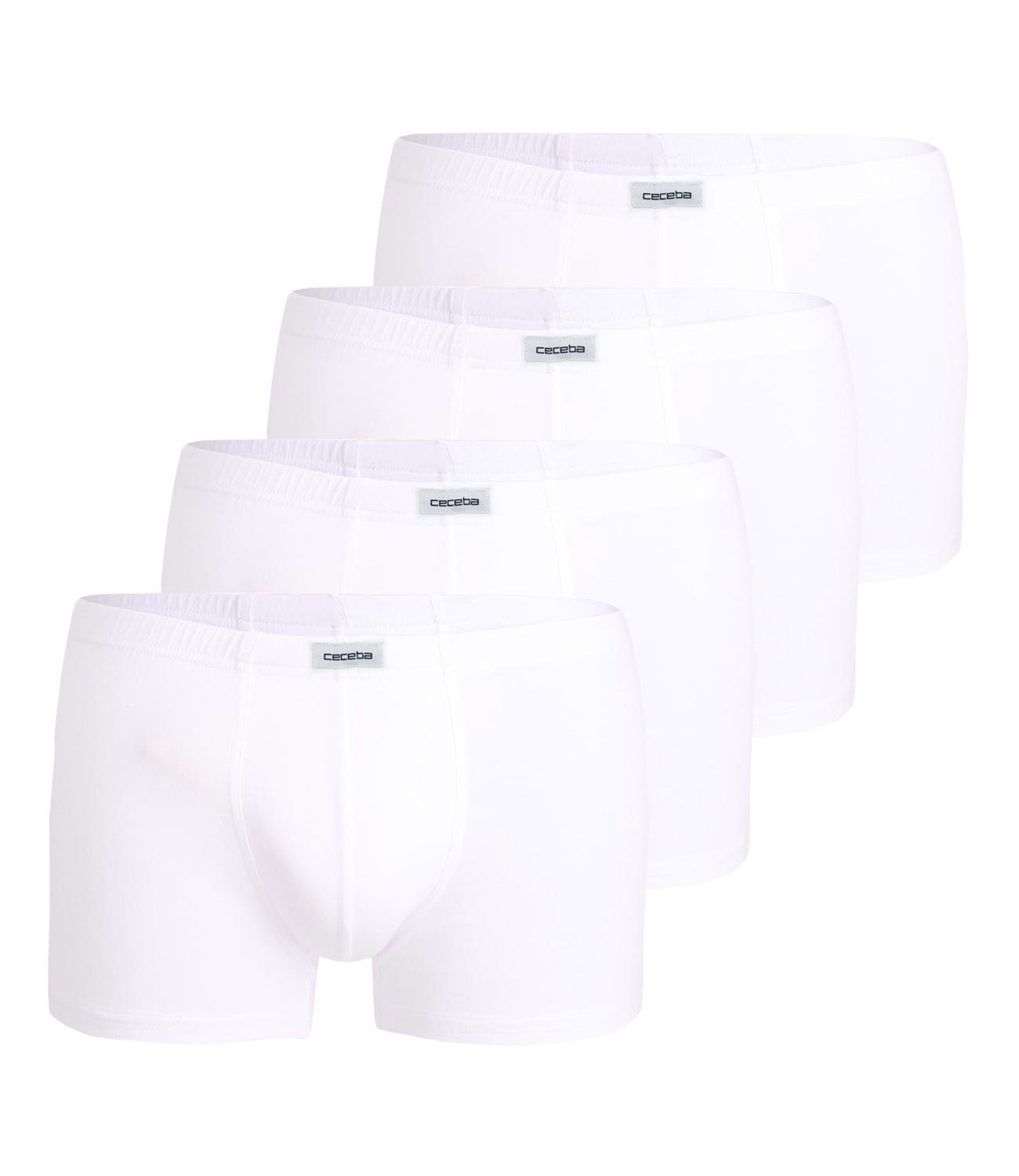 CECEBA Boxershorts enganliegende Trunks (4-St) günstig online kaufen