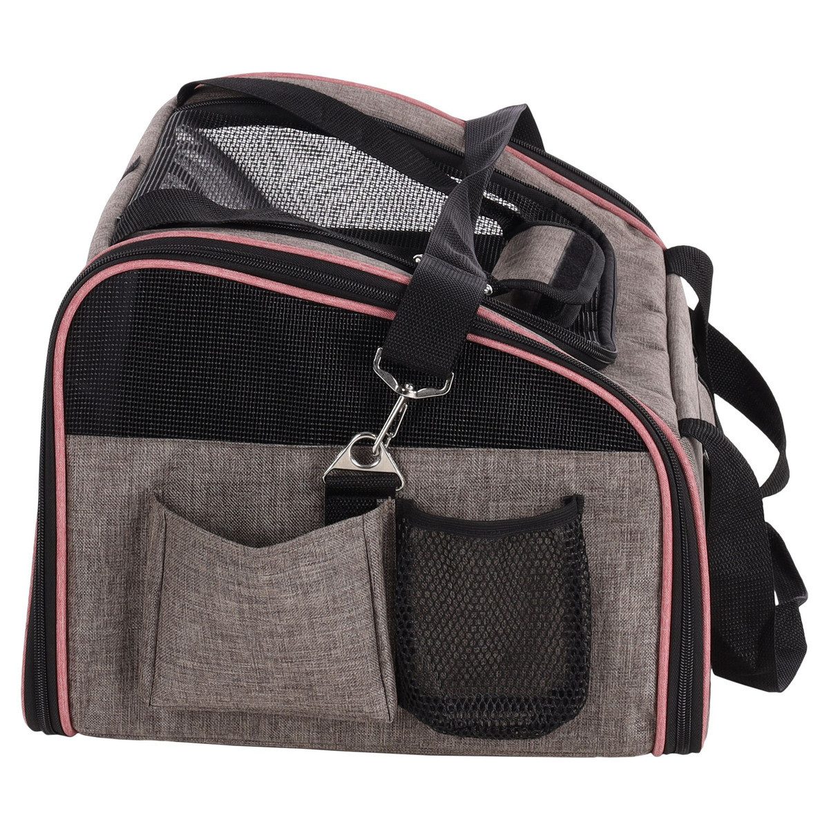 Flamingo Hunde-Autositz Autositz Xenophon taupe