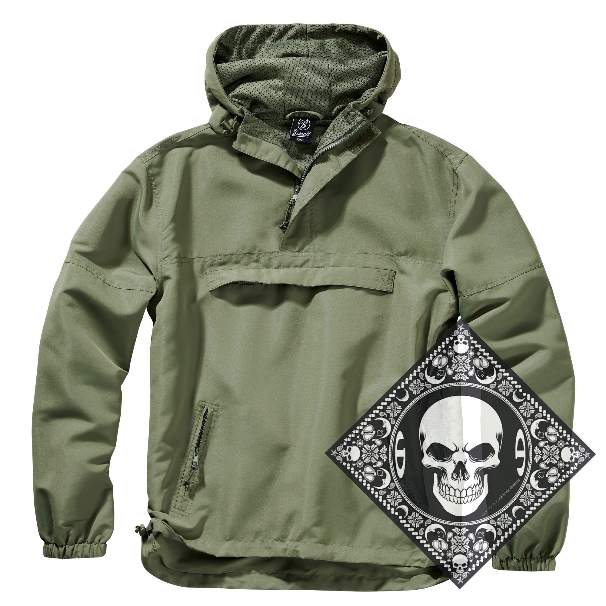 Brandit Allwetterjacke Herren Sommer Windbreaker Jacke US Version günstig online kaufen