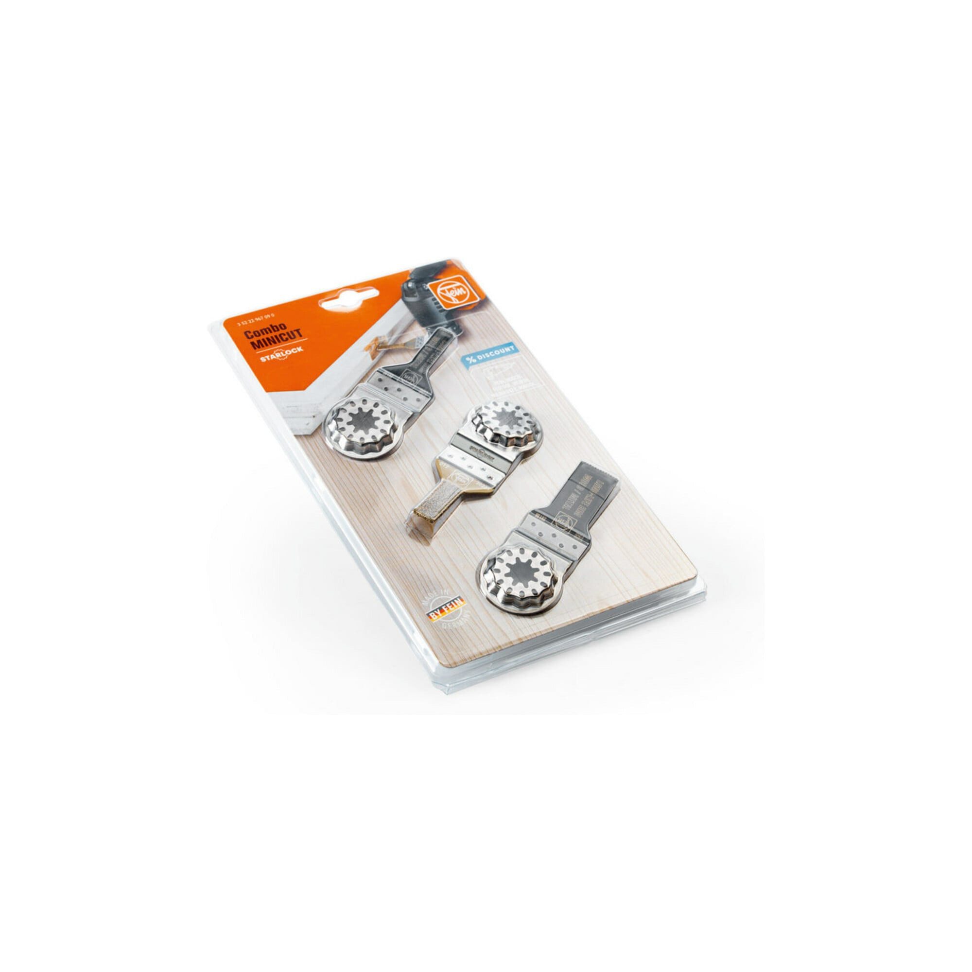 Fein Feile Fein Combo Starlock MINI CUT 3-teilig