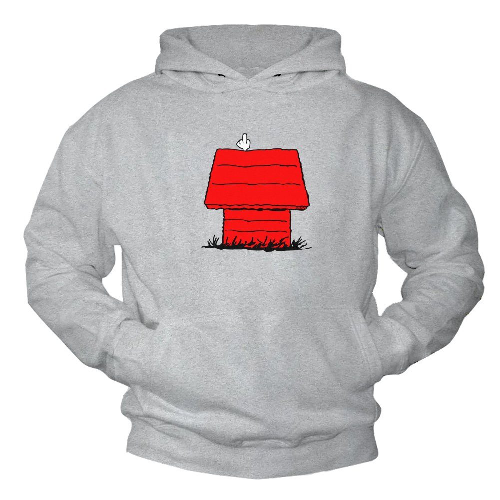 Kapuzenpullover Herren Lustige Pullover Aufdruck Dog Hunde Print Sweatshirt Hoodie