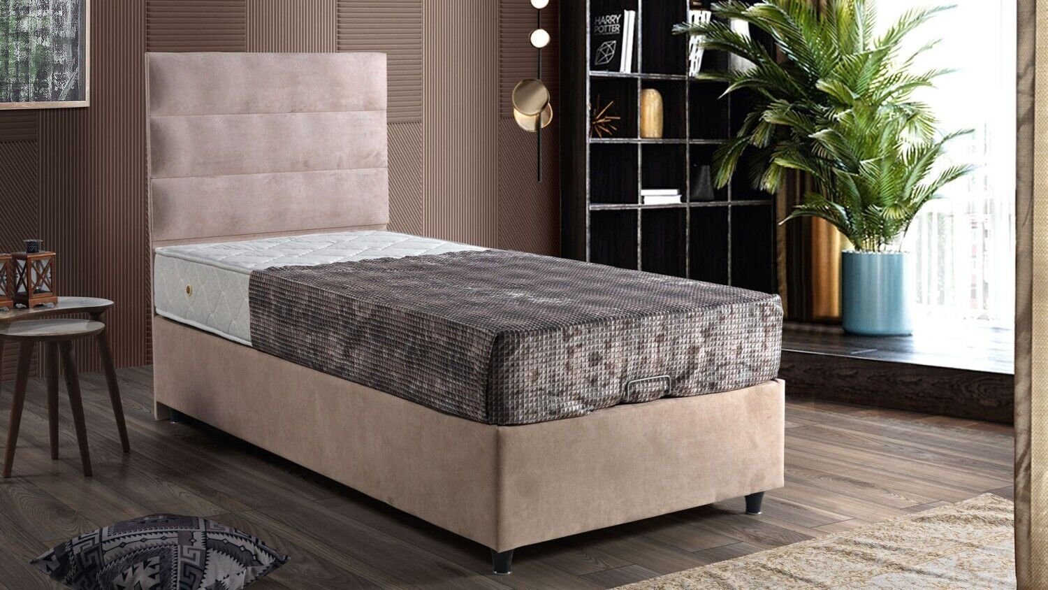 JVmoebel Bett Luxuriöse Bett Exklusives Design und Hochwertige Schlafzimmermöbel (Bett), Made In Europe