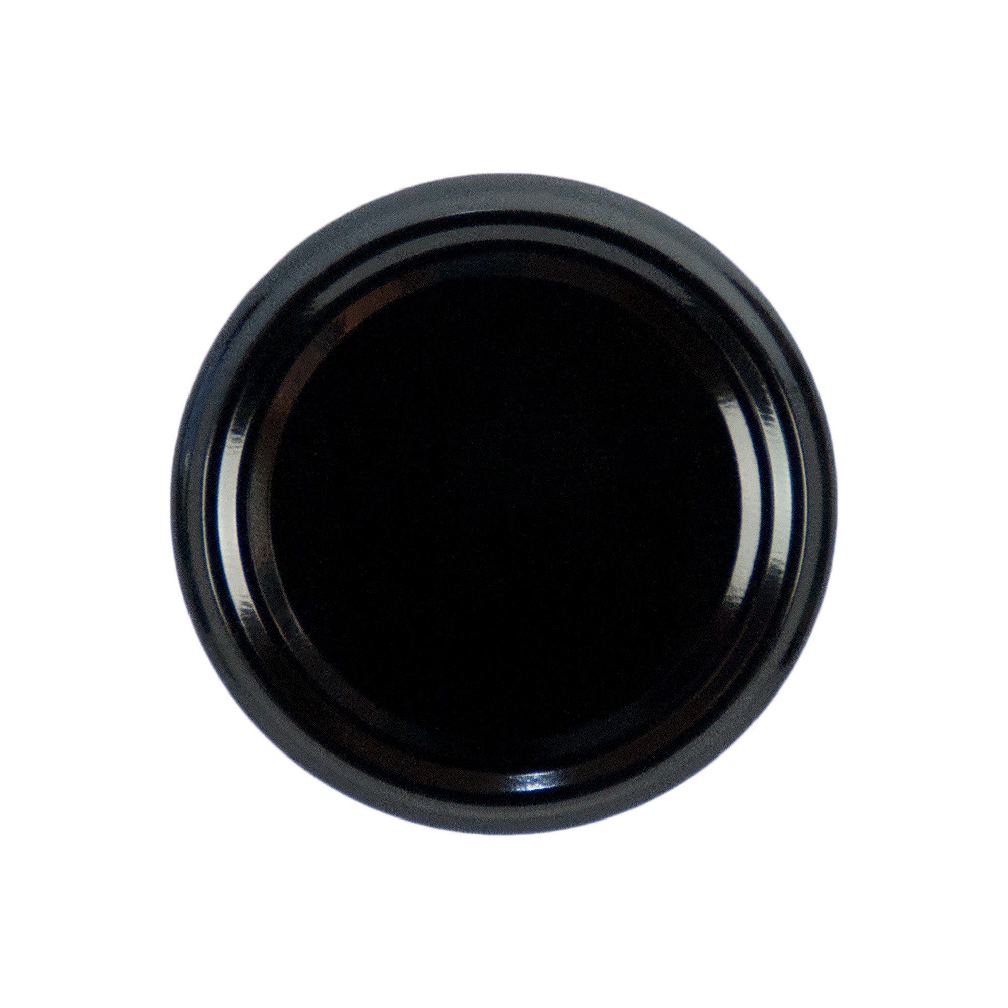 MamboCat Einmachglas 100er Set Sturzglas 125 ml Marmeladenglas To 66 schwarzer Deckel, Glas – Bild 3 von 3