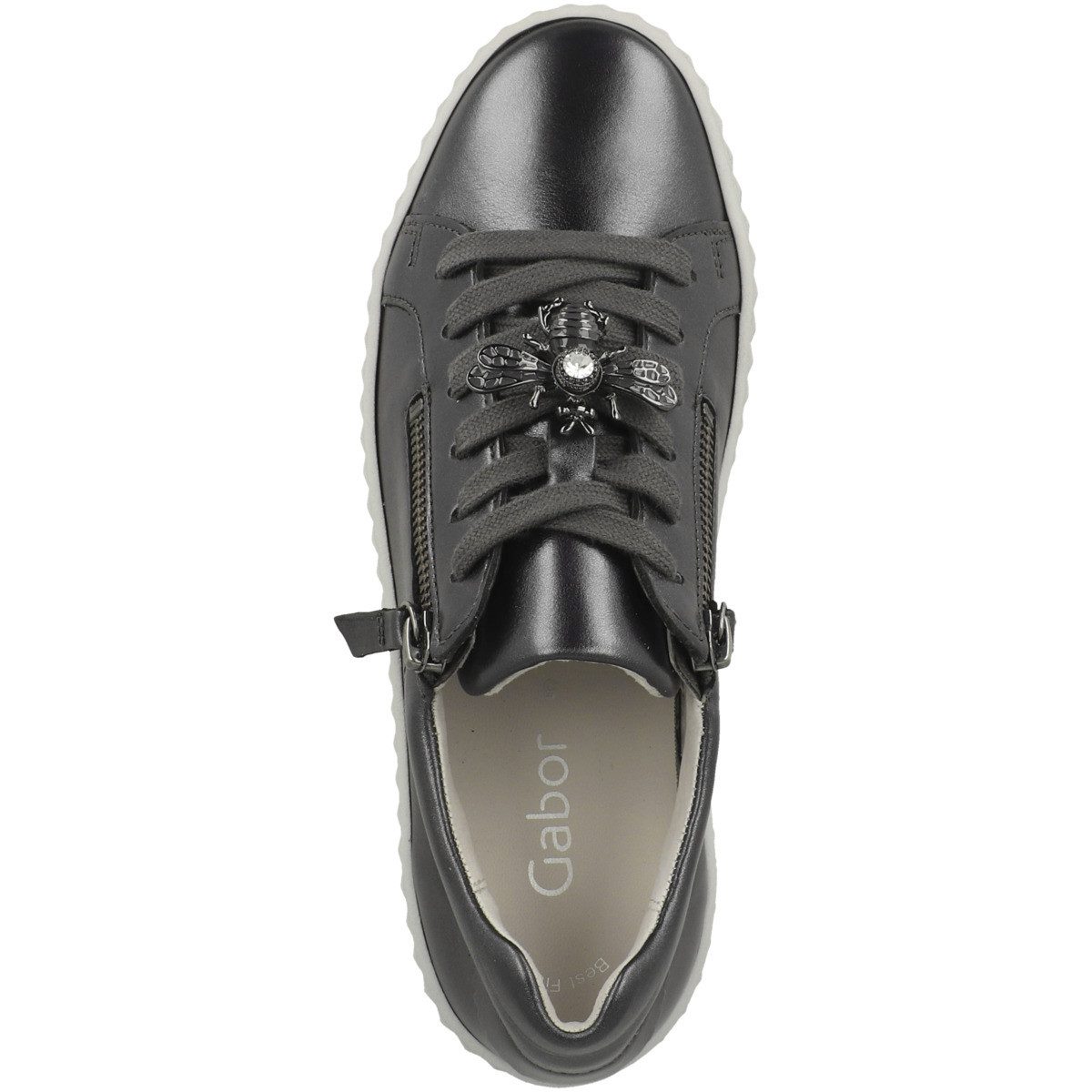 Gabor 73.201 Damen Sneaker Turnschuhe, Sportschuhe, Freizeitschuhe, Halbschuhe, Schnürschuhe
