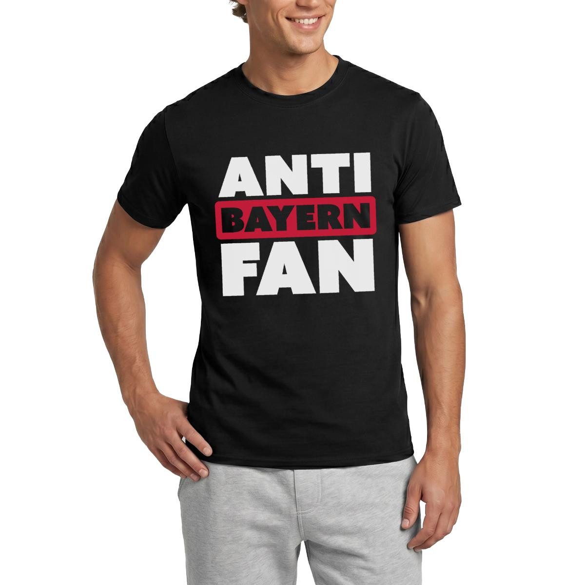 Spreadshirt T-Shirt Anti Bayern Fan Humor Statement Männer T-Shirt (1-tlg)