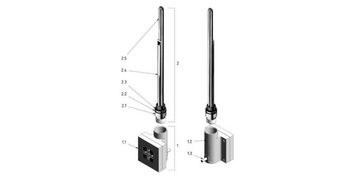 MERT Heizstab Heizstab für KTX-1, 2, 3, 4 Regler