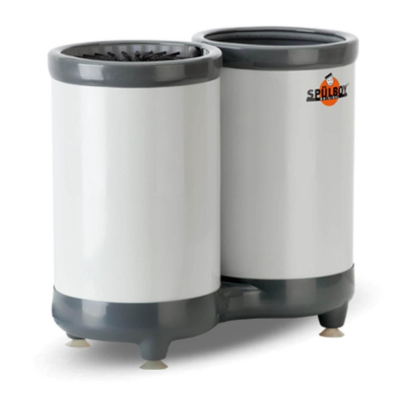 SPÜLBOY® Geschirrspüleinsatz Spülboy TWIN-GO-T mit 2-stufiger Teleskopnachspülung (Gläserspülgerät)