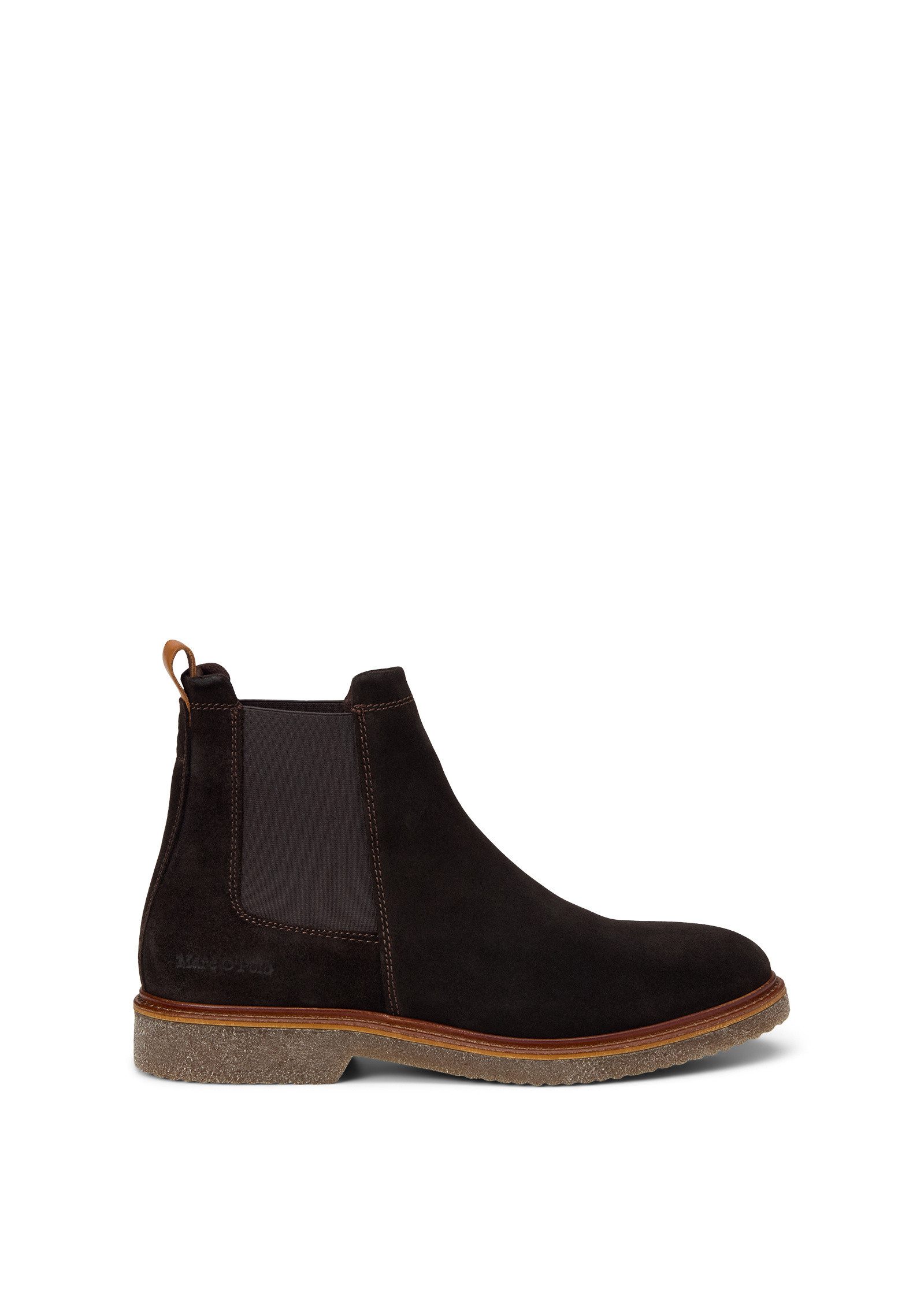 Marc O'Polo aus geöltem Veloursleder Chelseaboots