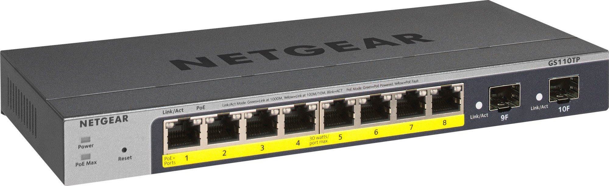 NETGEAR GS110TP v3 Netzwerk-Switch | Router