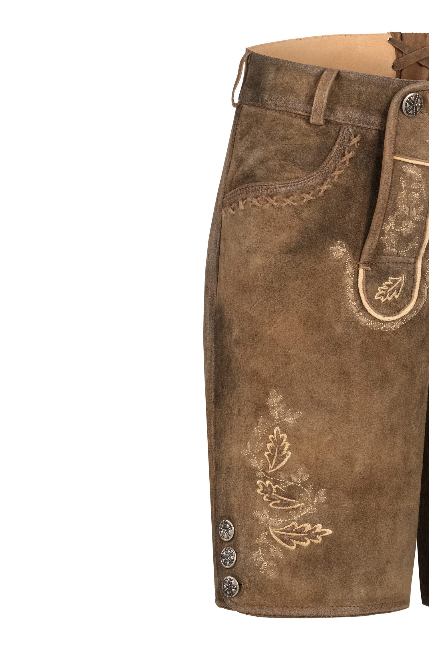 Nübler Trachtenlederhose Lederhose Meera in Walnut günstig online kaufen