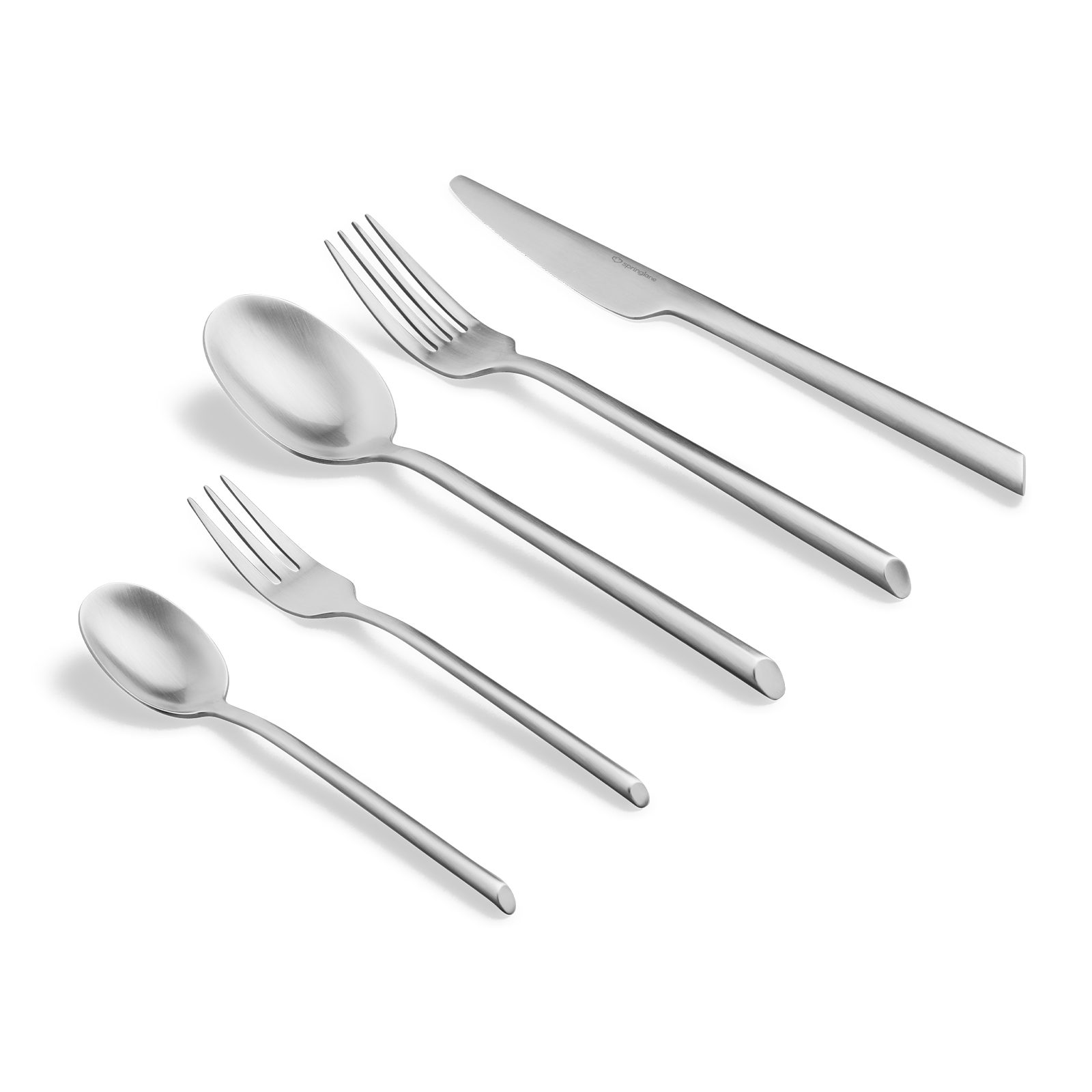 Springlane Besteck-Set SPRINGLANE Besteck Set 20-tlg. Edelstahl matt, für 4 Personen (20-tlg), 4 Personen, Edelstahl