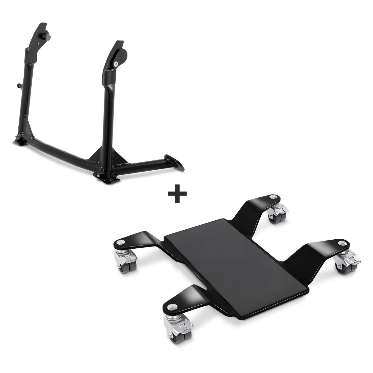 ConStands Motorrad-Hauptständer Hauptständer + Rangierhilfe für Ducati Multistrada 1200/S 10-14 Rangie