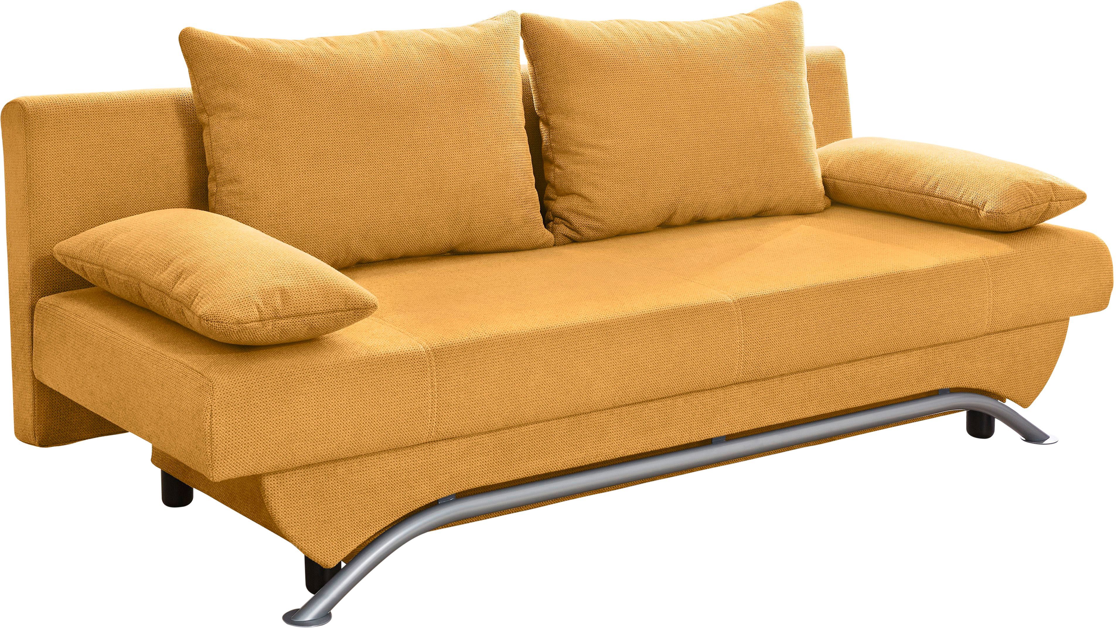 Schlafsofa Nancy, B: 190 cm, Liegefl. 121x190 cm