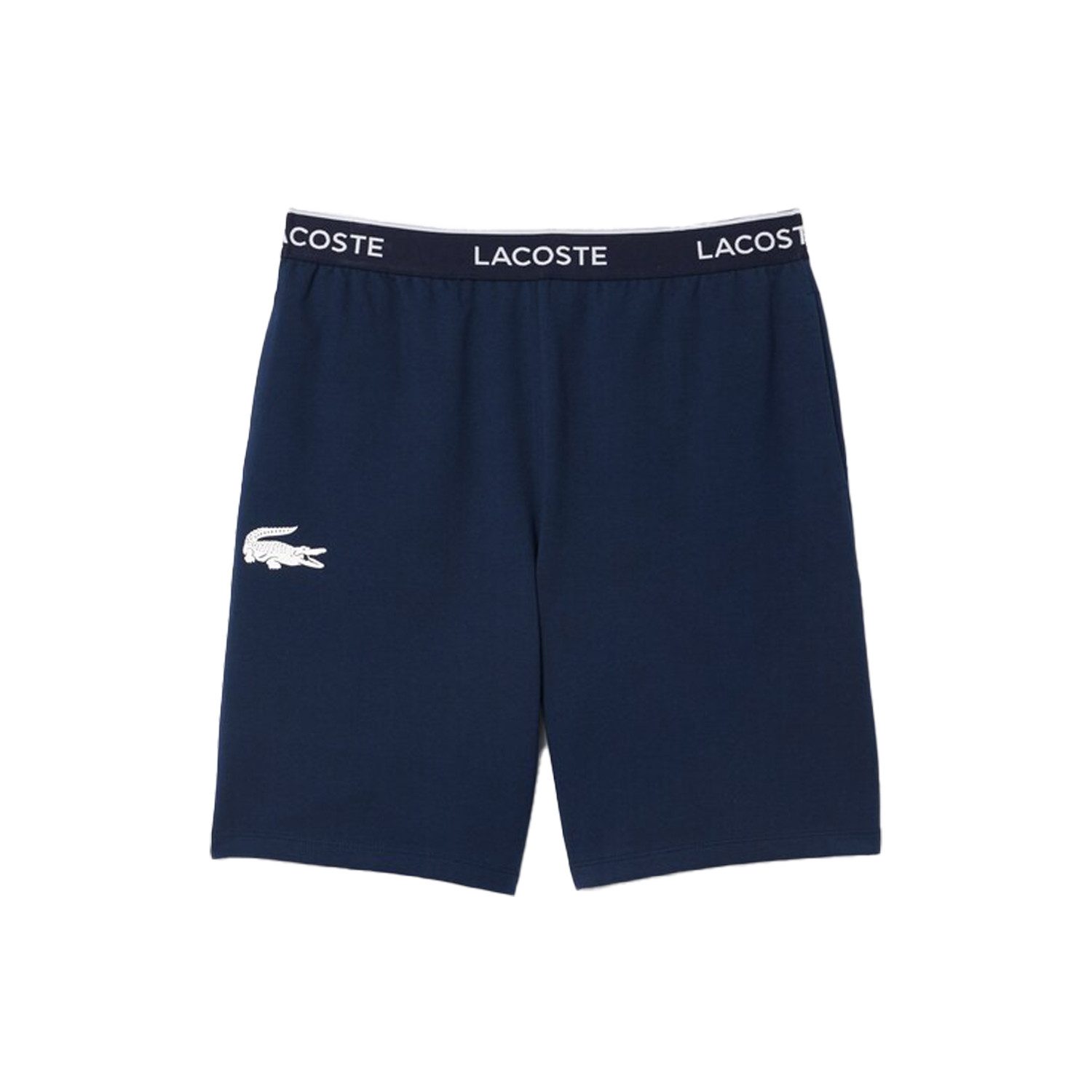 Lacoste Relaxshorts Jersey Hose kurz Croc Krokodil Print Webbund Logoschrif günstig online kaufen