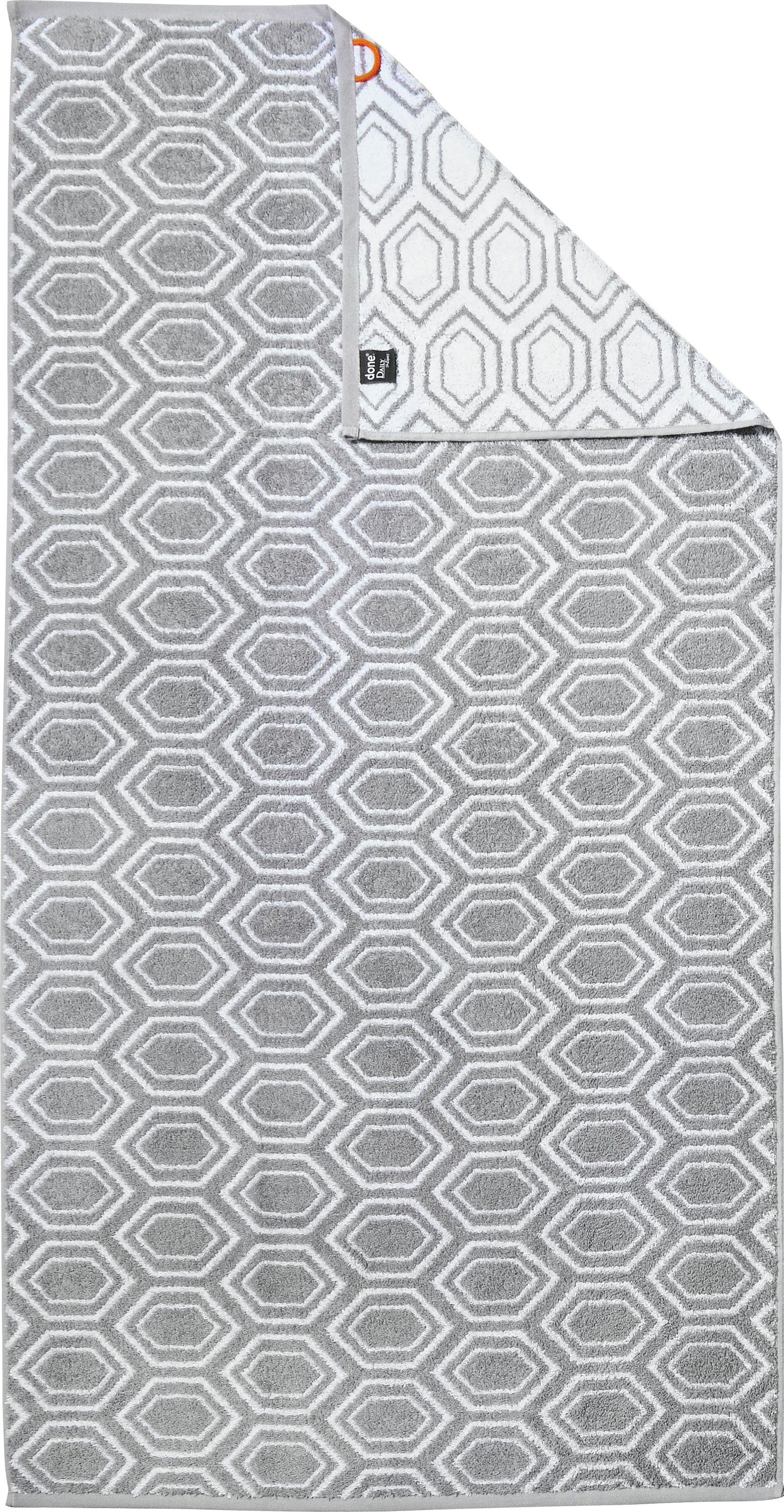 done.® Duschtuch Daily Shapes Ethno, Jacquard-Walkfrottier günstig online kaufen