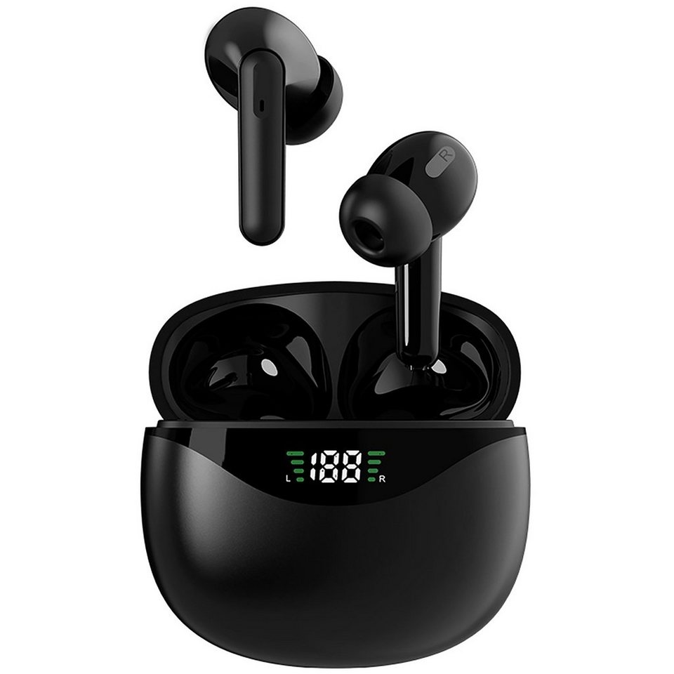 IBETTER Bluetooth Kopfhörer, True-Wireless Rauschunterdrückungsfunktion In- Ear-Kopfhörer (Bluetooth 5.3 True Wireless Earbuds, IPX5 Wasserdicht  Kabellose Kopfhörer)