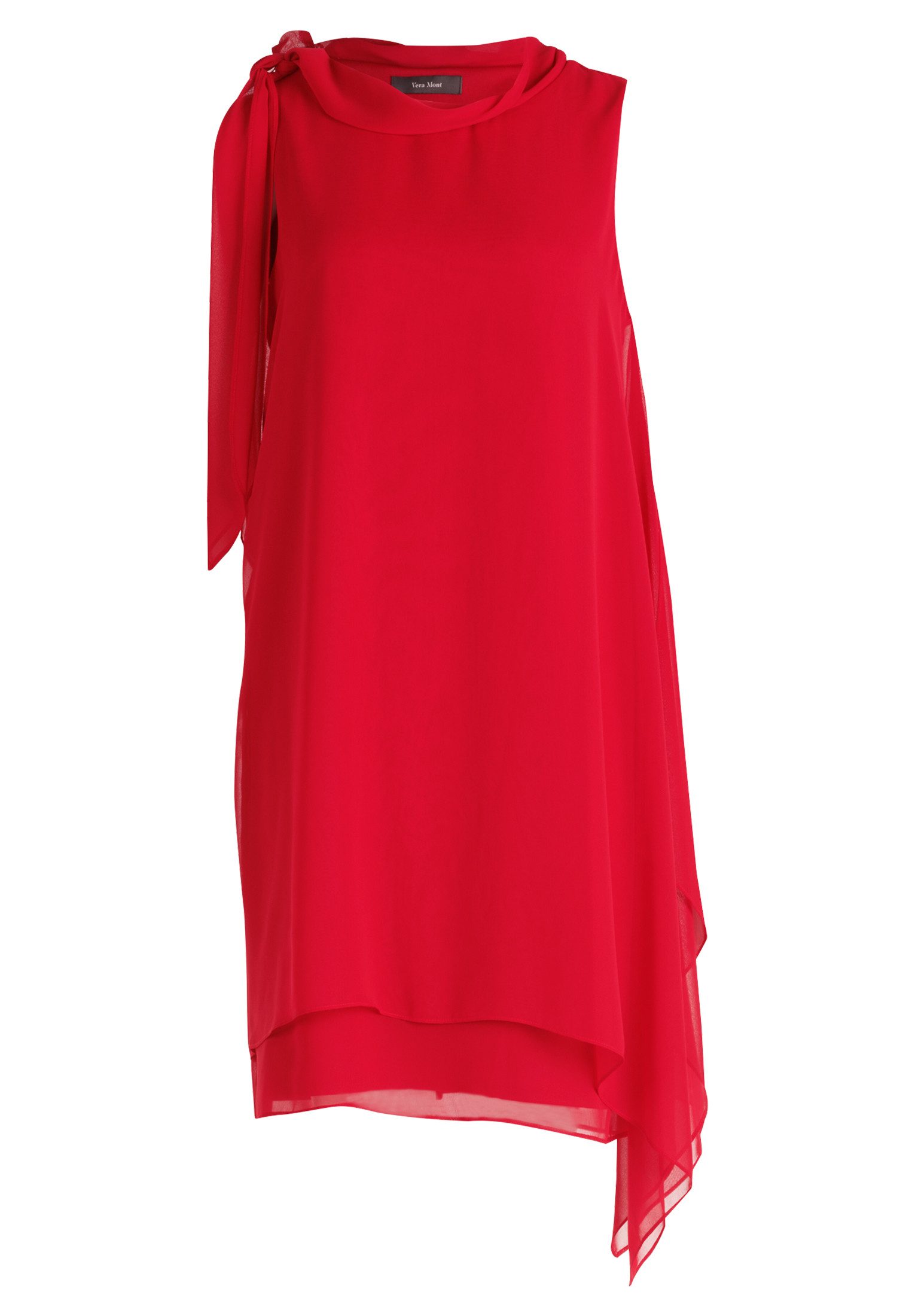 Vera Mont Cocktailkleid "Damen Cocktailkleid ohne Arm" Ohne Tasche Schluppe günstig online kaufen