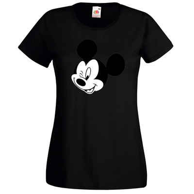 Youth Designz T-Shirt »Mickey Damen T-Shirt« mit trendigem Frontprint