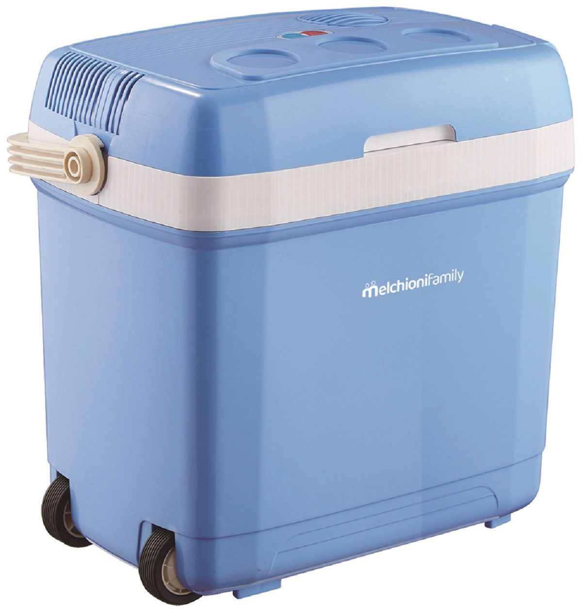 Elektrische Kühlbox 27L Portabler Kühlschrank mit Kalt-/Warm-Schalter und 12V