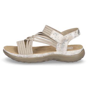 Rieker Rieker Damen Trekking Sandale beige metallic Sandale