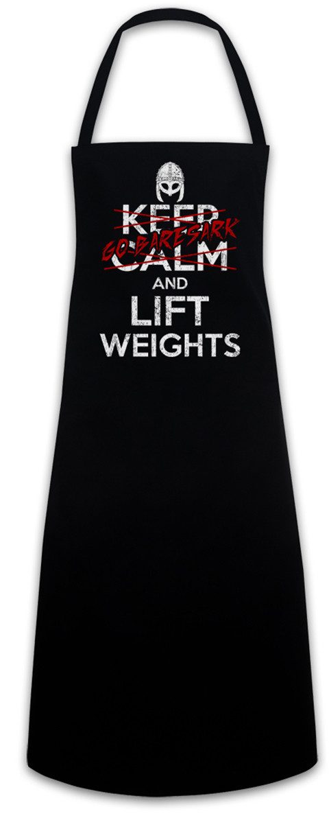 Urban Backwoods Kochschürze Go Baresark And Lift Weights Grillschürze Wikinger Gym Fitness Vikings