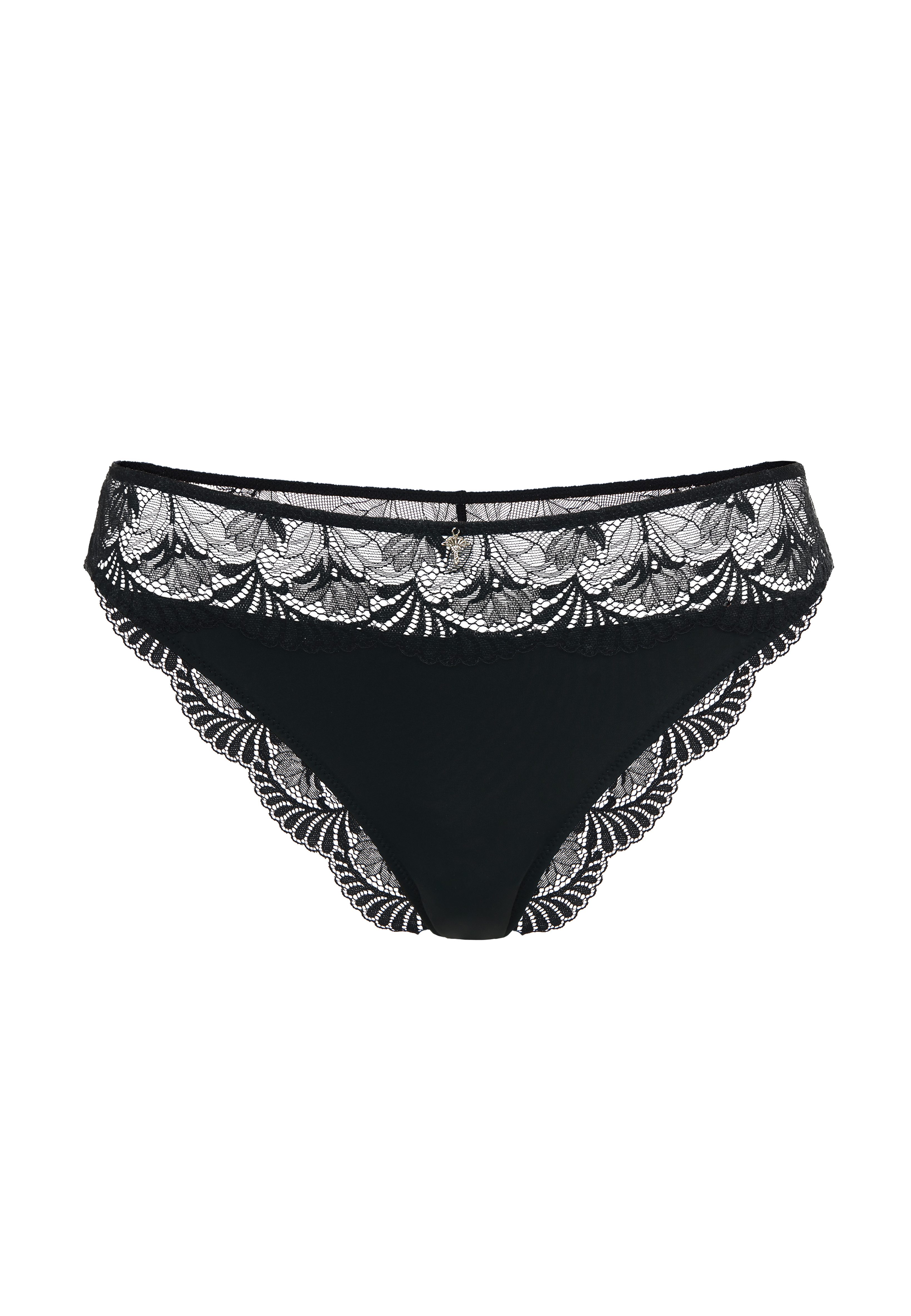 JOOP! Tanga Beautiful mit Spitzen-Details im Cornflower-Design günstig online kaufen