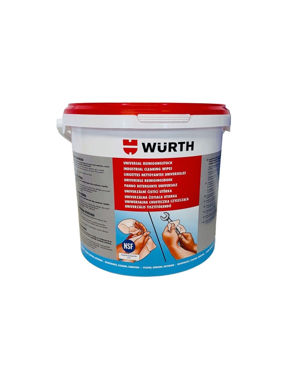 Würth Würth Universal-Reinigungstuch 90 Stück Reinigungstuch (synthetisch, 1-tlg)