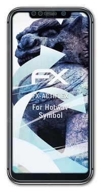 atFoliX Schutzfolie Displayschutzfolie für Hotwav Symbol, (3 Folien), Ultraklar und flexibel