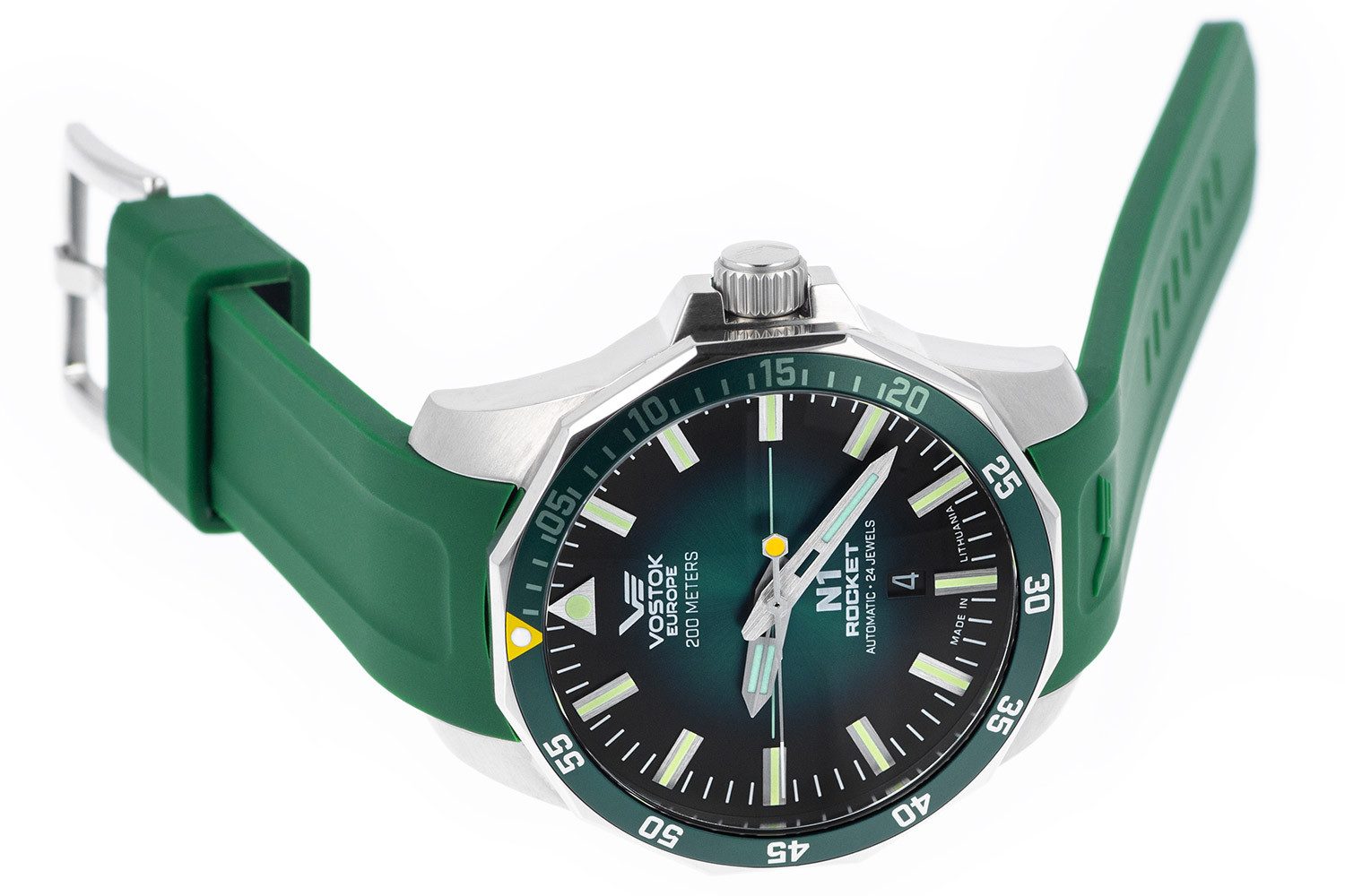 Vostok Europe Automatikuhr Automatik Rocket N1 Grün