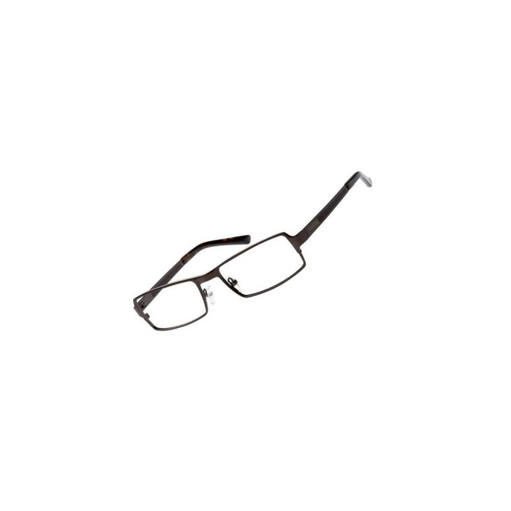 Fossil Brillengestell Korrektionsfassung Brille Metall Braun 53/18/140 - OF1160200, Metall