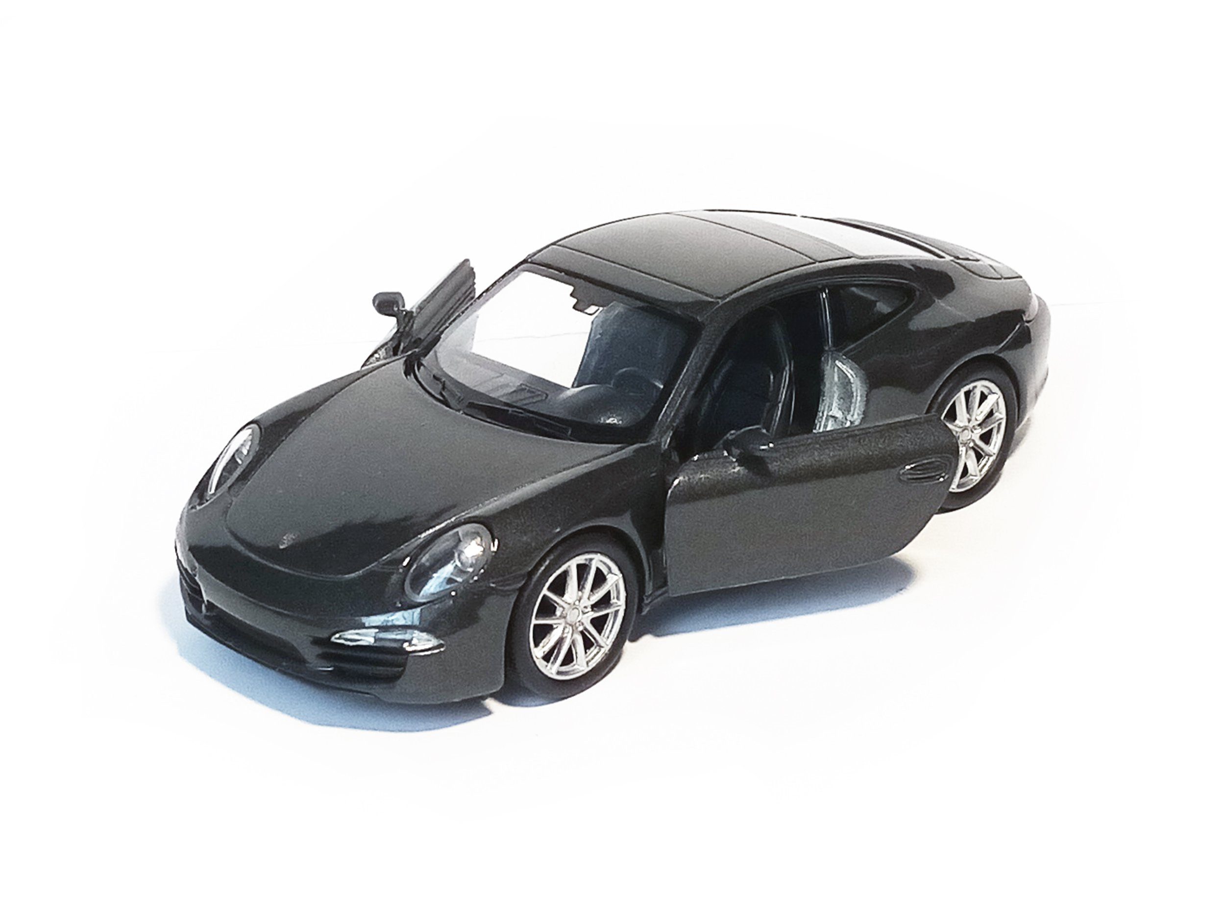 Welly Modellauto PORSCHE 911 (991) Carrera S Modellauto Modell 93 (Anthrazi günstig online kaufen
