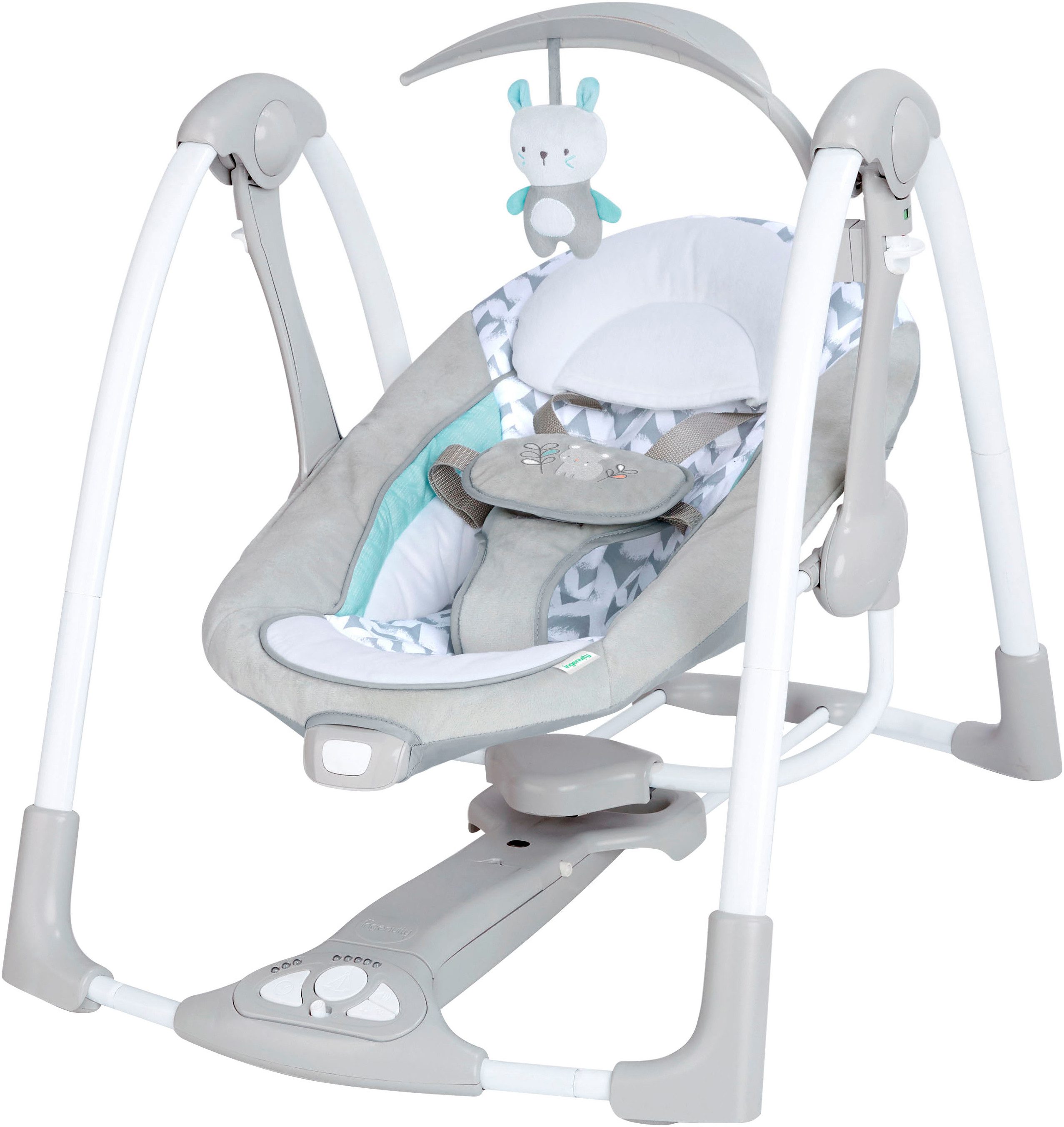 ingenuity Babyschaukel ConvertMe Swing-2-Seat Portable Swing - Raylan, mit günstig online kaufen