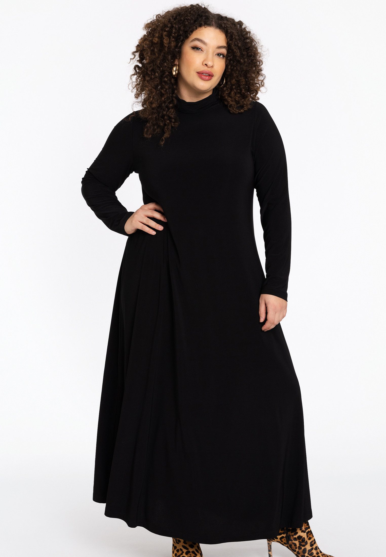 A-Linien-Kleid Damen Kleid Große Größen