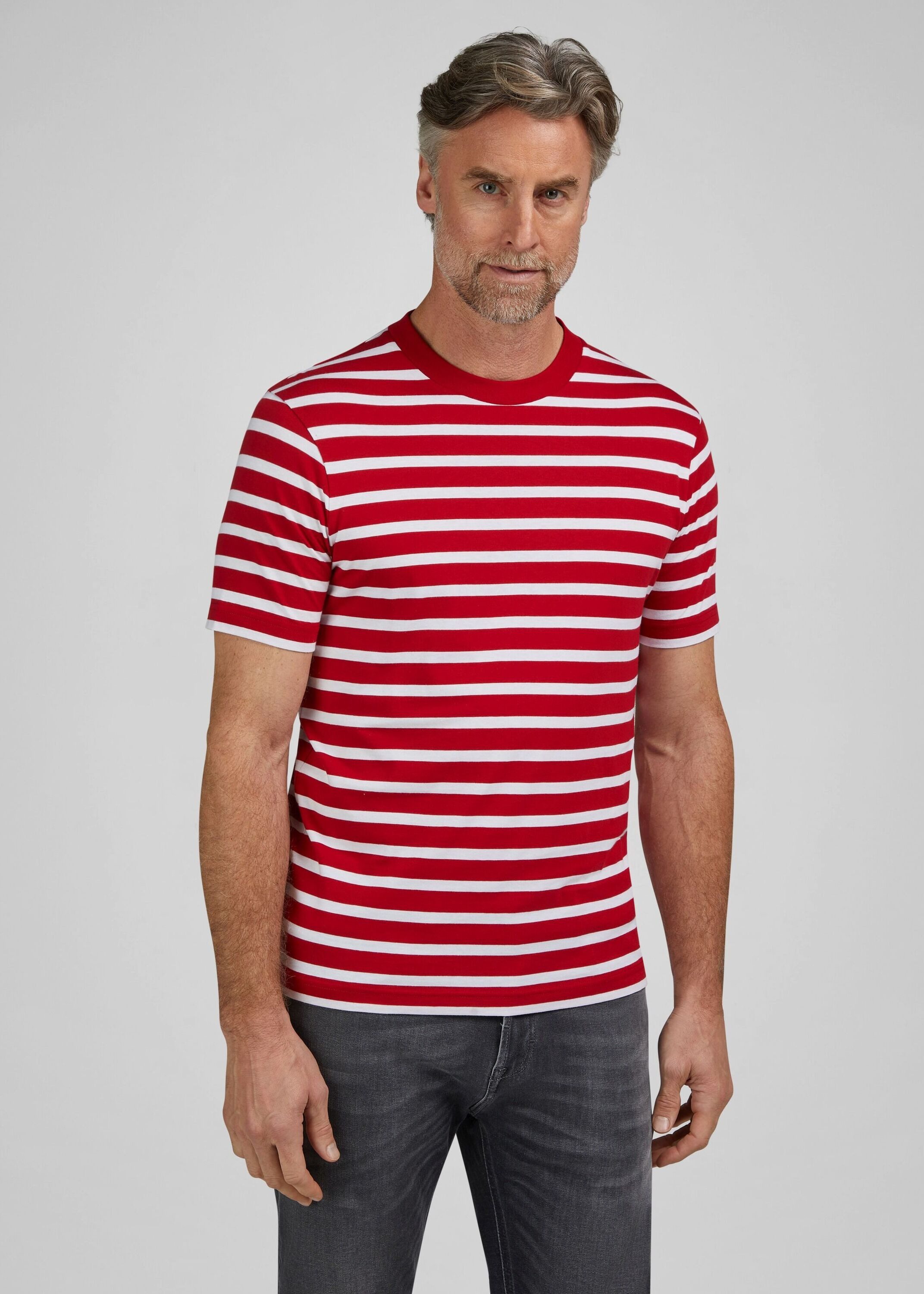 HECHTER PARIS T-Shirt (1-tlg) Garngefärbte Streifen