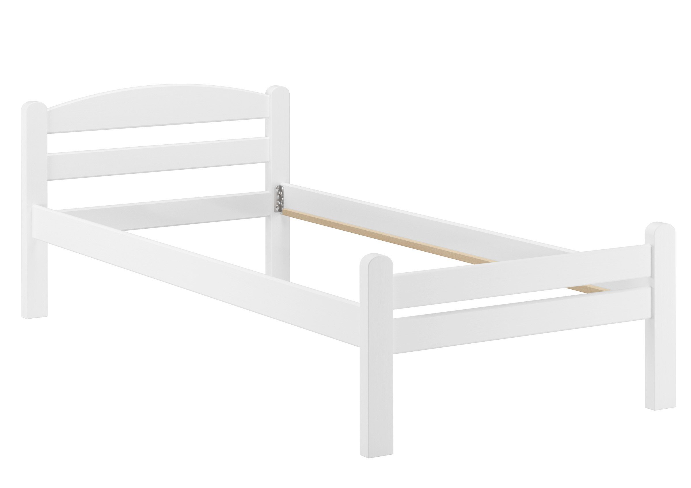 ERST-HOLZ Bett Einzelbett Holzbett Massiv Buche günstig online kaufen