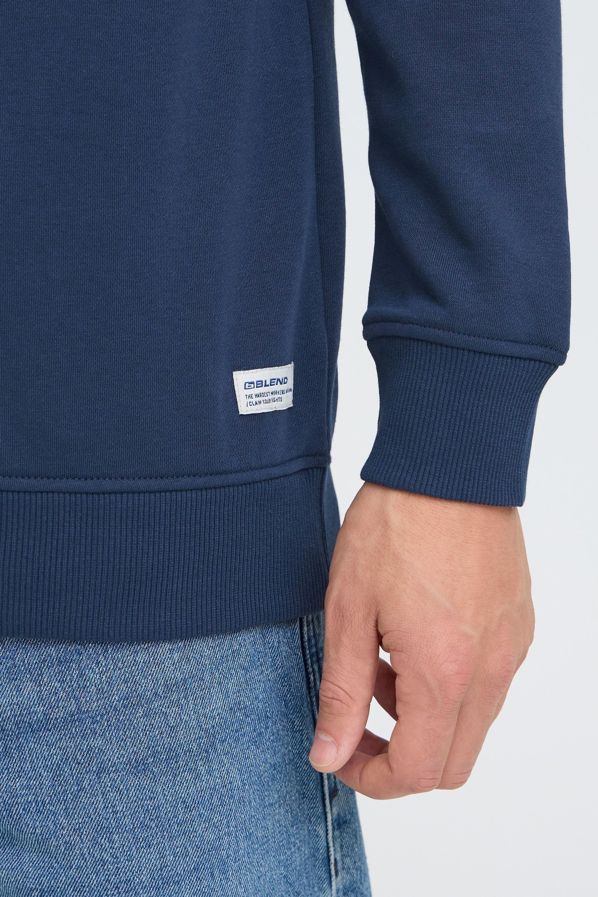 Blend Longpullover BHBriso Klassischer Sweat-Troyer