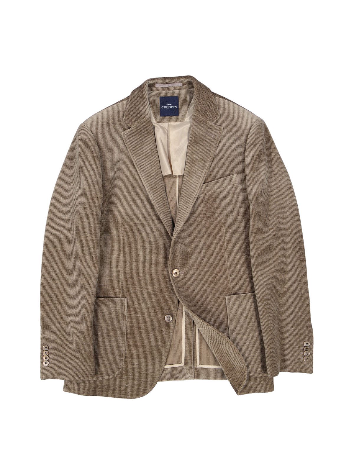 Engbers Sakko Herren Freizeit-Sakko regular, Khaki