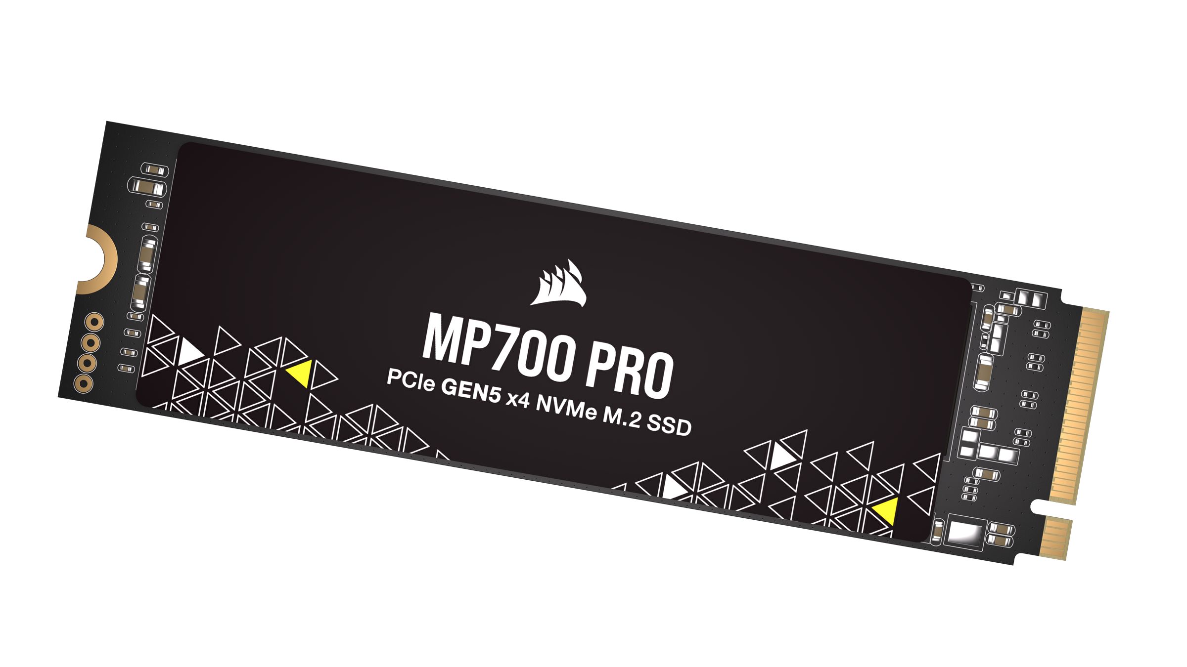 Corsair MP700 PRO 2TB M.2 NVMe PCIe Gen. 5 x4 SSD (no heatsink) interne SSD 12400 MB/S Lesegeschwindigkeit, 11800 MB/S Schreibgeschwindigkeit, Microsoft DirectStorage