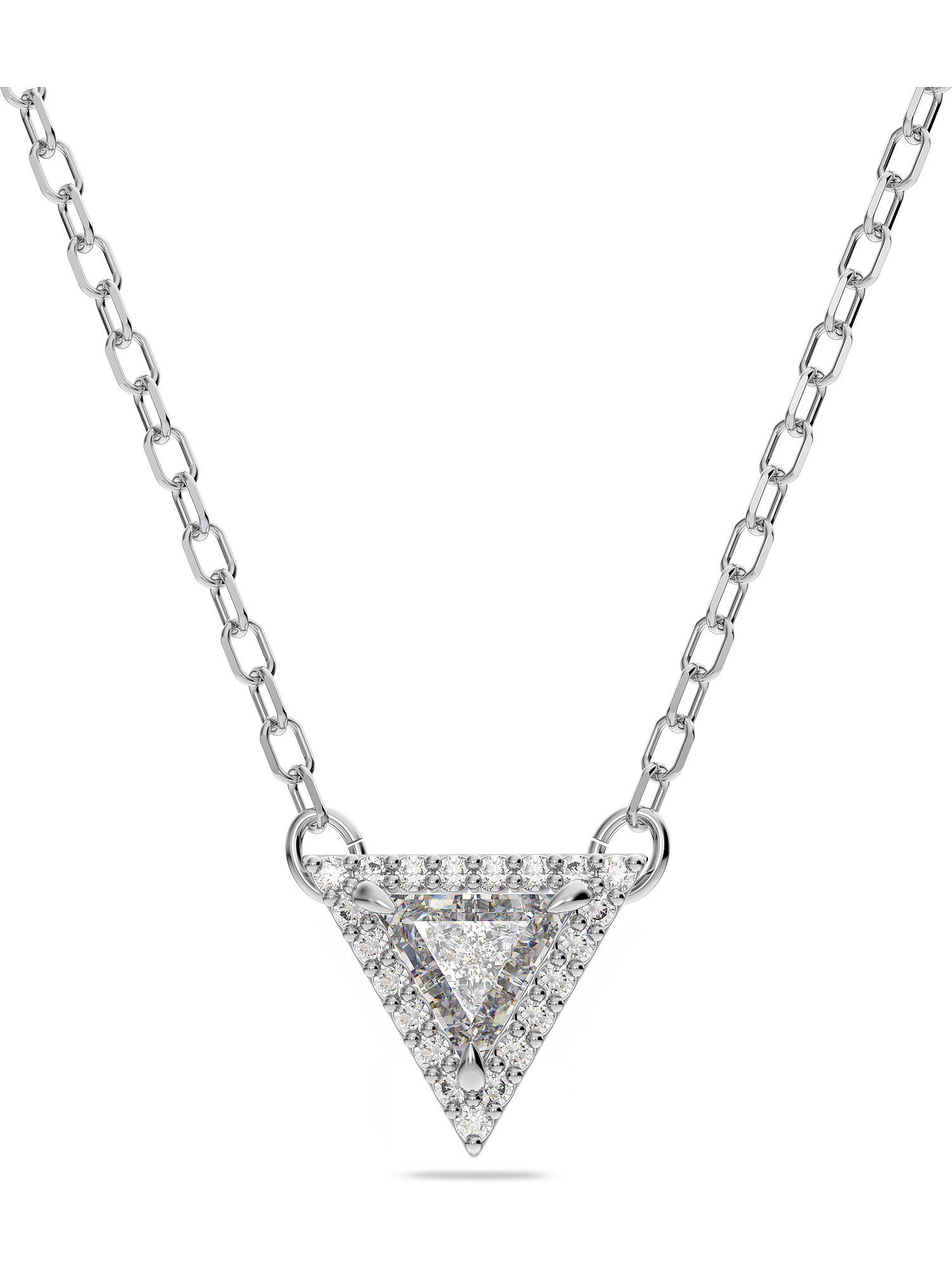 Collier Swarovski Damen-Kette Metall Swarovski-Kristall