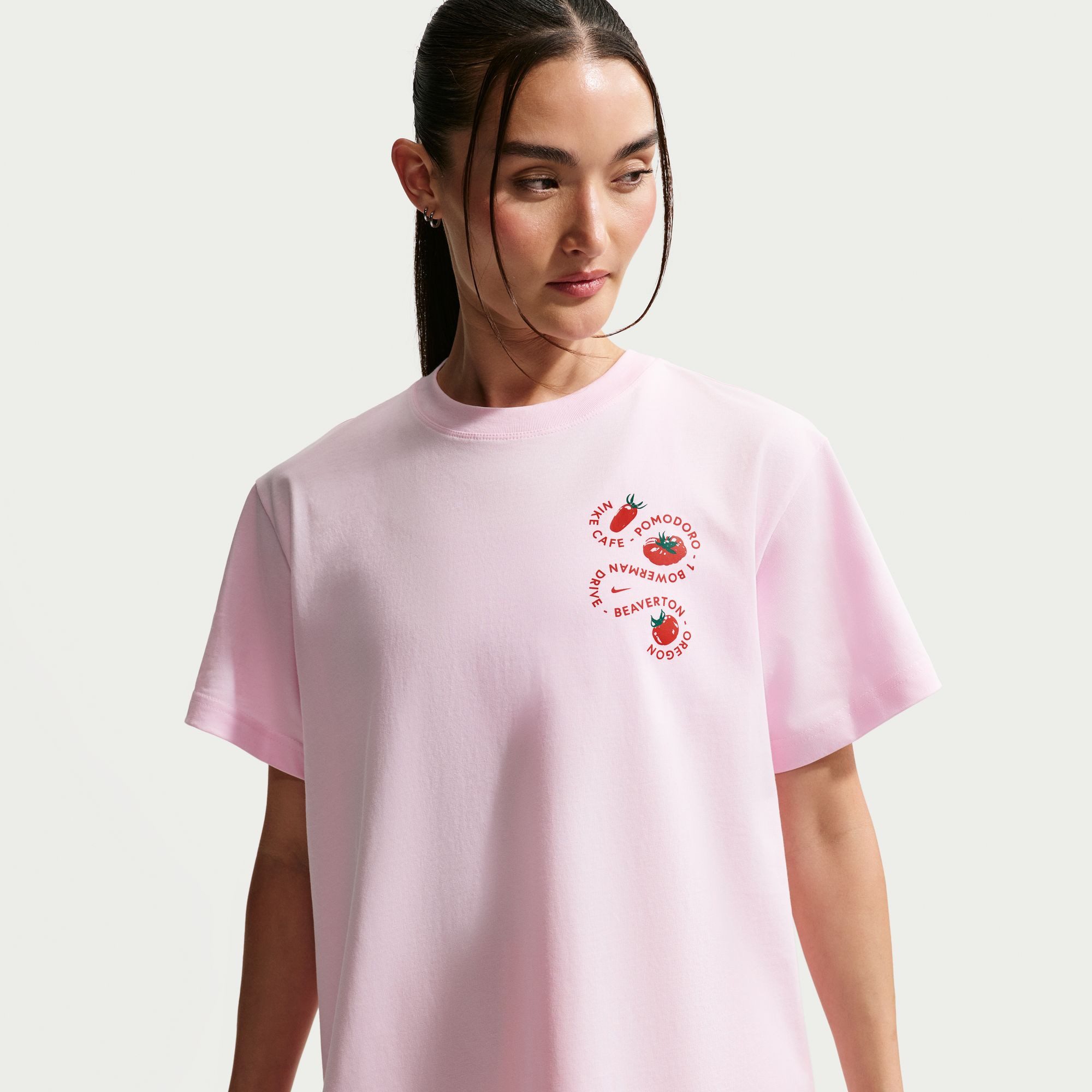 Nike Sportswear T-Shirt W NSW CLSC BF CAFE TOMATO TEE lockere Passform, für günstig online kaufen