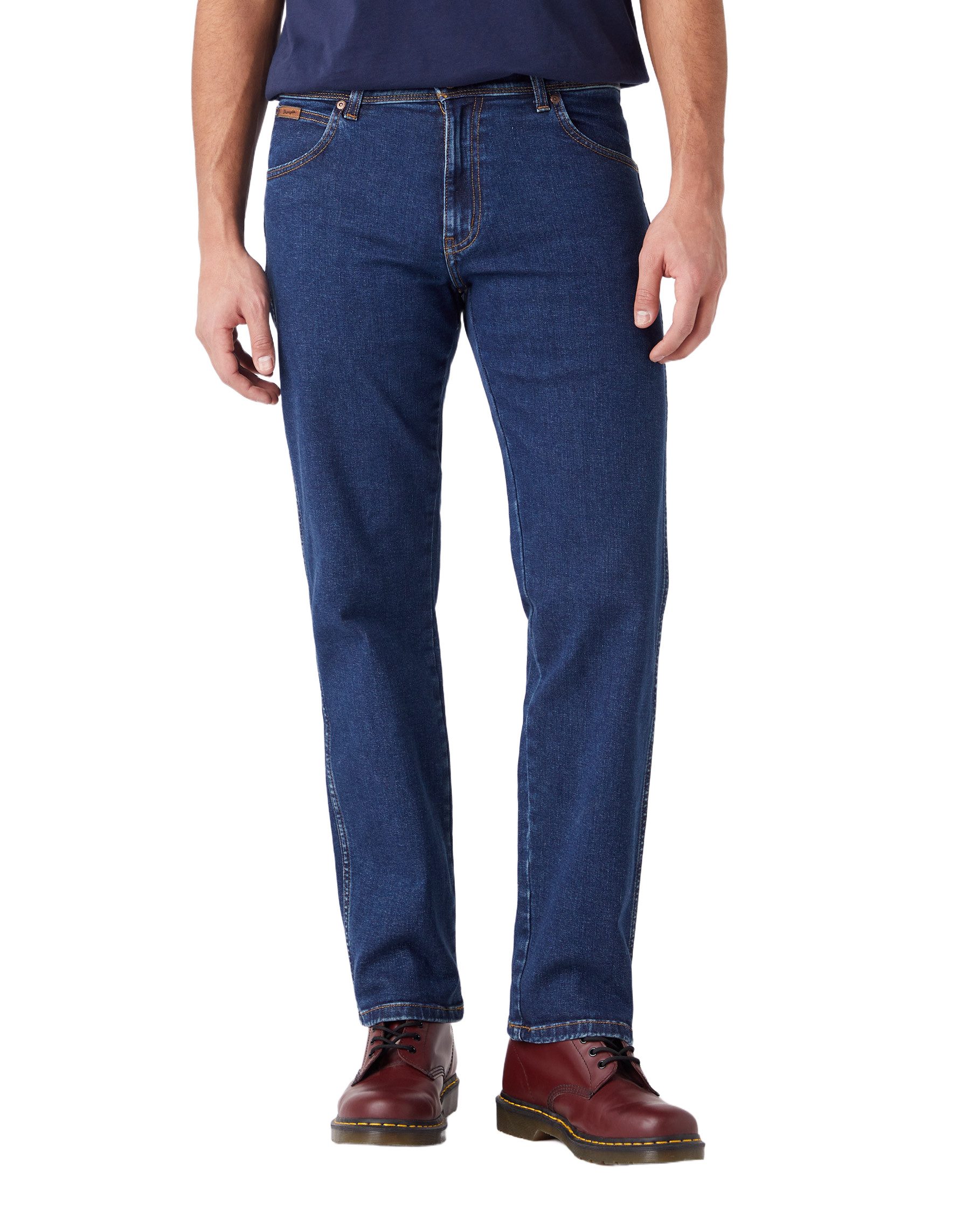 Wrangler 5-Pocket-Jeans WRANGLER TEXAS darkstone W12133009