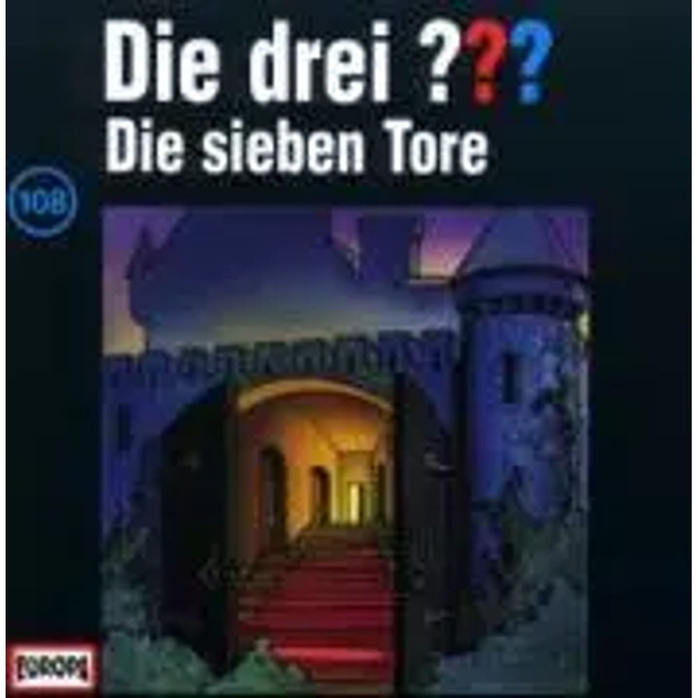 Hörspiel Die drei ??? 108. Die sieben Tore (drei Fragezeichen) CD