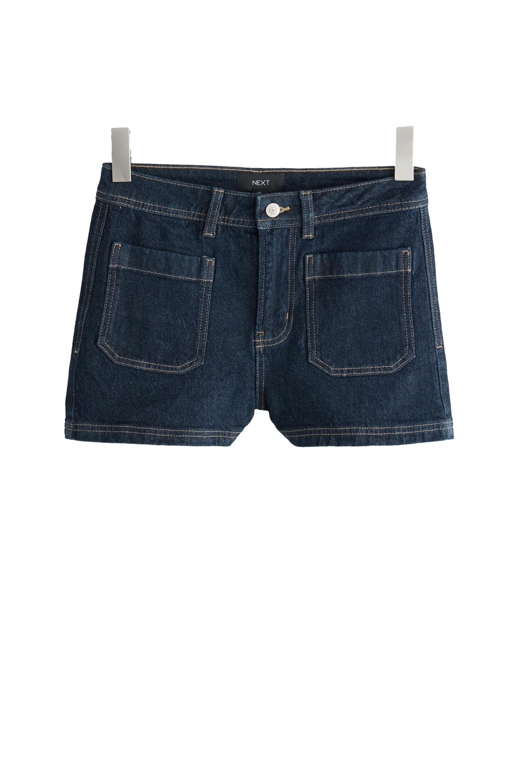 Next Jeansshorts Jeansminirock mit aufgesetzten Taschen (1-tlg)