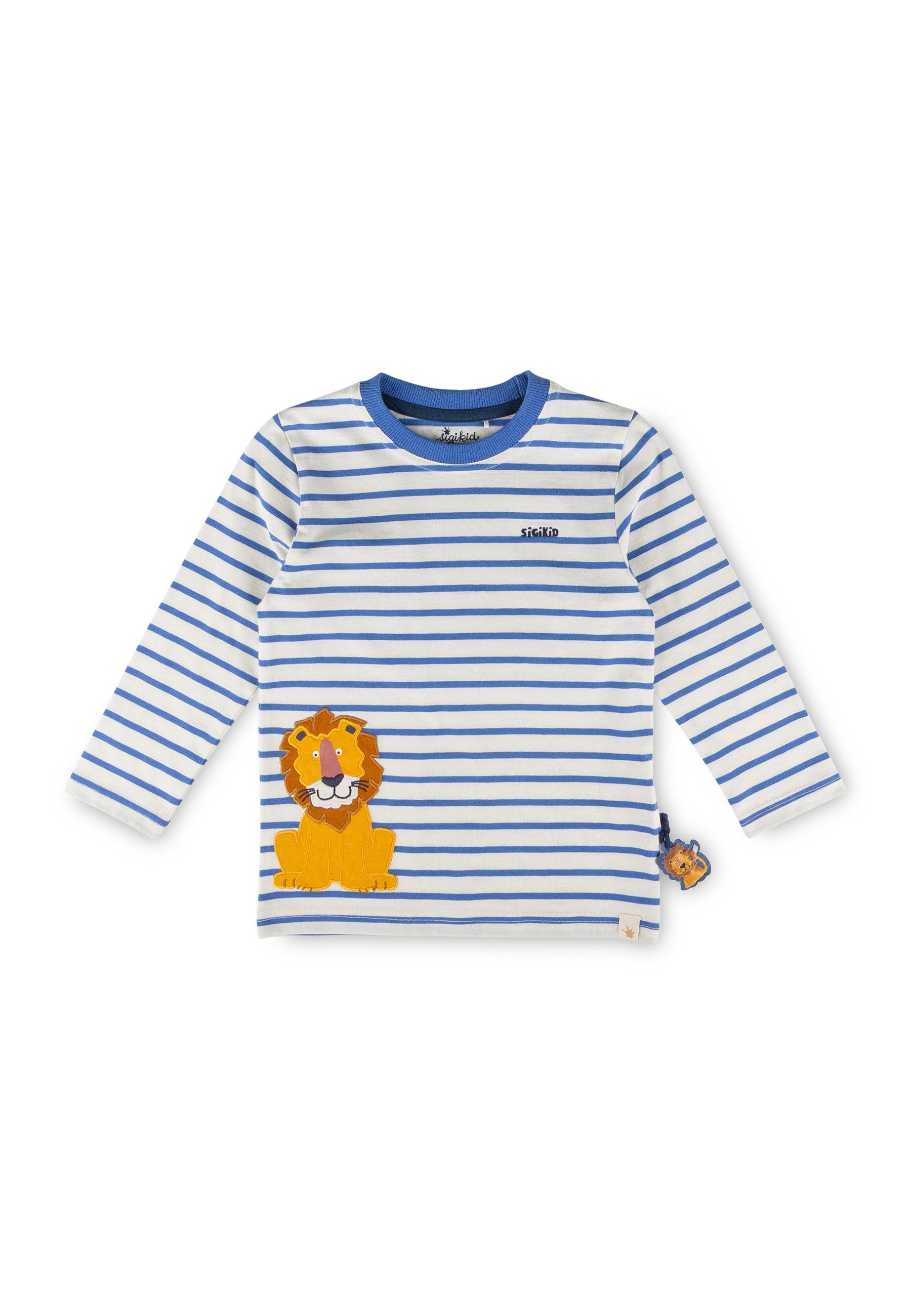 Sigikid Langarmshirt Tiger & Löwe für Kinder Jungen (1-tlg)
