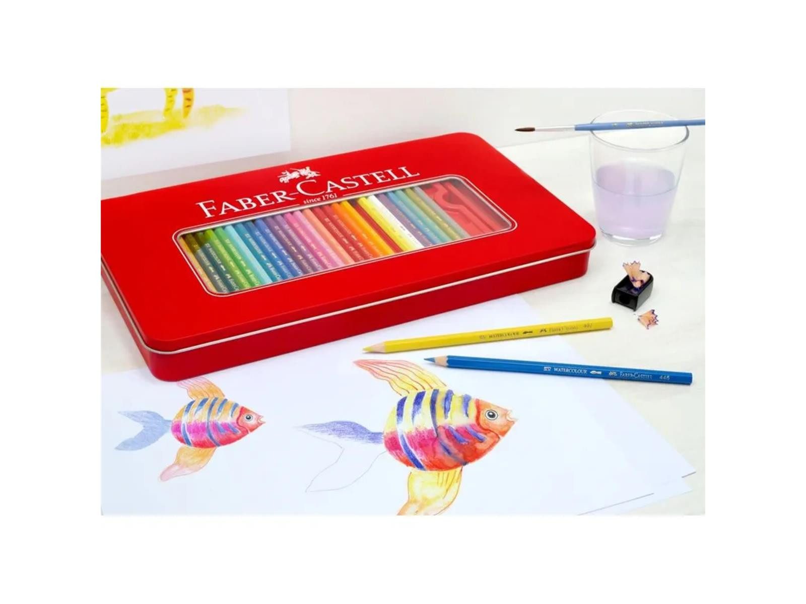 Faber-Castell Buntstift Faber-Castell hexagonal Buntstift - 60er-Metalletui – Bild 3 von 4