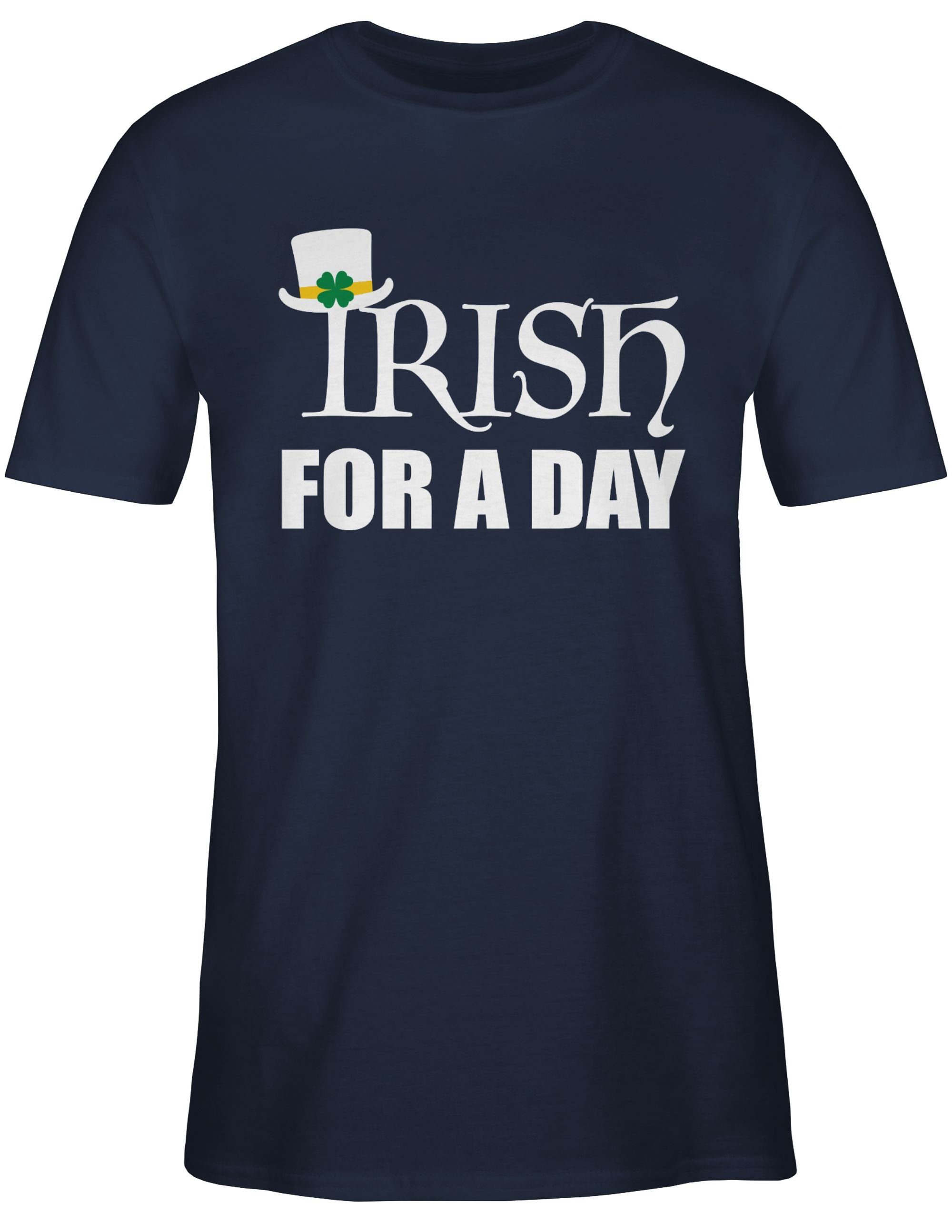 Shirtracer Schriftzug 3 Irish Patricks Navy a St. Blau Day for T-Shirt day