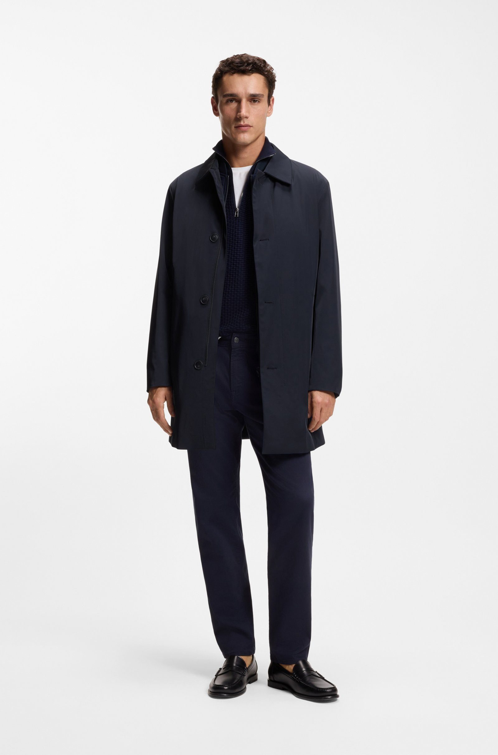 BOSS Kurzmantel P-Jared-3in1-261F (1-tlg)