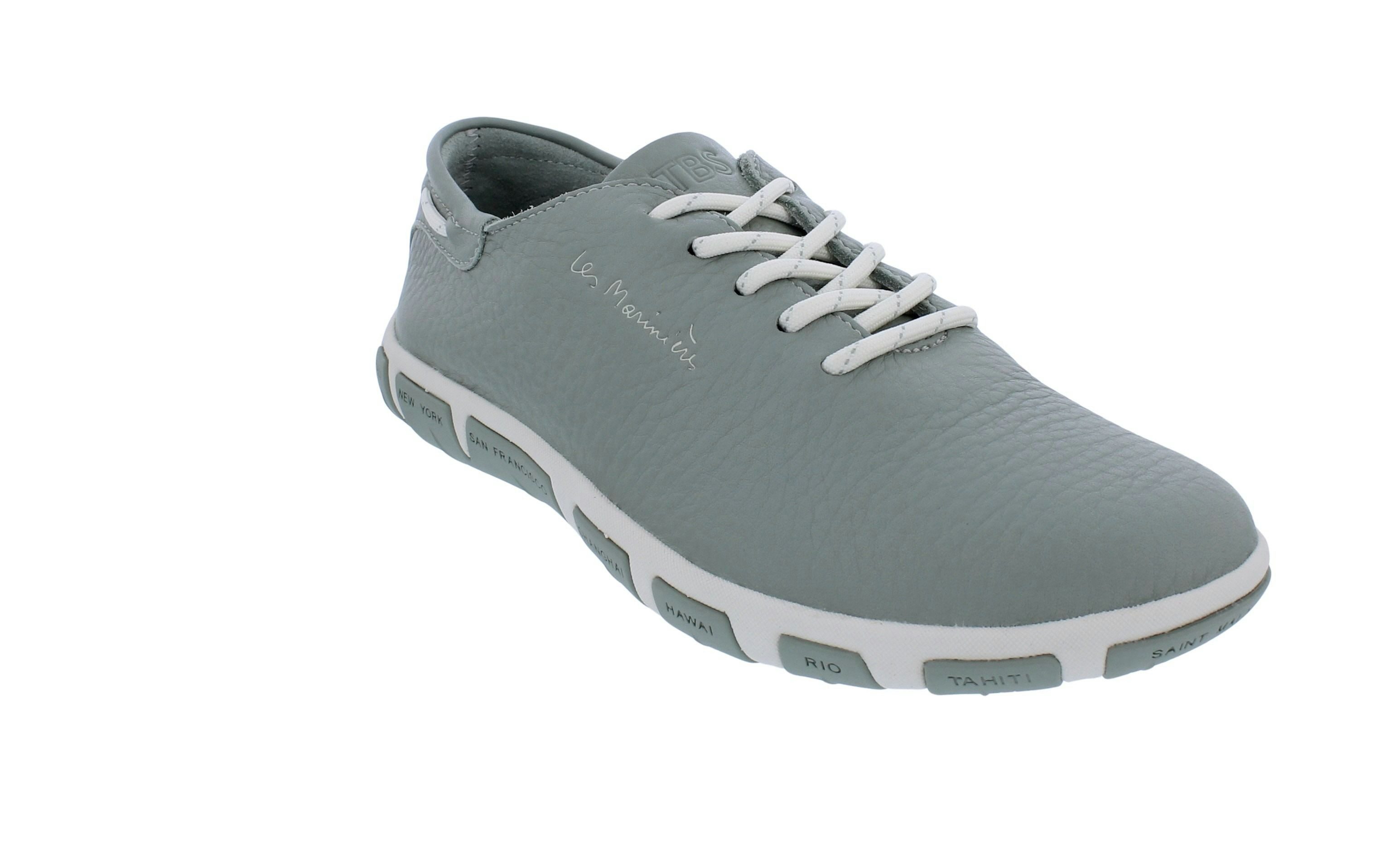 tbs TBS Bootsschuh Jazaru F7395, Glattleder, Pastell-Grün, Fußbett zum Wec günstig online kaufen