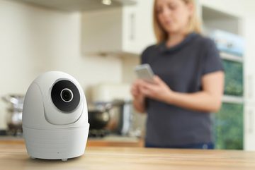 Alecto DVC166IP Smart Home Kamera (Innen, WLAN-Kamera, WLAN Full-HD Überwachungskamera mit Bewegungsmelder, Indoor)